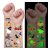 Partywind 10 Sheets Luminous Halloween Temporary Tattoos for Kids