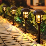 LETMY Solar Pathway Lights Outdoor