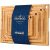 Hiware 4-Piece Extra Large Bamboo Cutting Boards Set for Kitchen