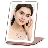 FUNTOUCH Rechargeable Travel Makeup Mirror with 72 Led Lights