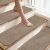 COSY HOMEER Stair Treads for Wooden Steps Non-Slip Carpet Mat,7pcs,Beige