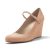 Coutgo Womens Wedge Shoes Closed Toe Mary Jane Pumps Ankle Strap High Heels Comf