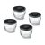 S’well 12oz Glass Prep Bowl Set of 4 for Easy Meal Prep