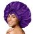BONNET QUEEN XX Large Silk Bonnet for Sleeping Women Big Satin Bonnet Anti-Frizz