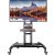 Perlegear Rolling TV Stand for 32-84 Inch TV