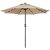Yaheetech 9FT Solar Powered Patio Umbrella