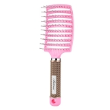 Bsisme Hair Brush, Curved Vented Brush for Faster Blow Drying