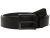 Carhartt, Men’s, Burnished Leather Box Buckle Belt, Black With Black Finish, 46