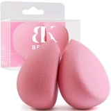 BEAKEY Flat Duo Patented Makeup Sponge Set of 2