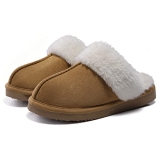 Litfun Women’s Fuzzy Memory Foam Slippers Fluffy Winter House Shoes Indoor and O