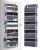 ULG 1 Pack Over Door Organizer with 5 Large and 10 Mesh Side Pockets