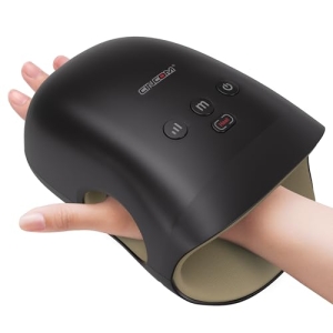 CINCOM Hand Massager – Cordless Hand Massager with Heat and Compression for Arth