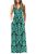 AUSELILY Women’s Sleeveless Formal Dress Deep V Neck Loose Plain Cocktail Long M