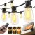 KYY 54FT Solar String Lights Outdoor Waterproof with USB Charging & Remote