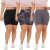 QGGQDD 3 Pack Plus Size Biker Shorts for Women