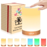 UNIFUN Table Lamp, Touch Sensor Bedside Lamps