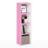 Furinno Luder 3-Tier Open Shelf Bookcase, Light Blue/White