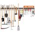 ABUSA Heavy Duty Black Swing Hangers Screws Bolts Included Over 5000 lb Capacity