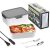 ROTTOTOON Electric Food Warmer, 2 in 1 12V/110V Heated Lunch Box (1.8L Large Cap