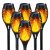 IkeeRuic Solar Lights Outdoor, Solar Torch Light with Flickering Flame for Outdo