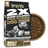 Bully Max Pro 2X High Calorie & High Protein Dry Dog Food for Puppy & Adult Dogs