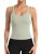 ATTRACO Women’s Ribbed Workout Crop Tank Top Tight Fit Built in Bra Tops Light G