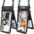 Niveaya IPX8 Double Space Waterproof Phone Pouch (up to 8.3″) -2 Pack Waterproof