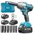 Seesii Impact Wrench 665 FT-LBS(900N.m) 3300IPM 1/2 Impact Gun High Torque Elect