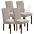 FUTEI Cream White Decorative Throw Pillow Covers 18×18 Inch Set of 2