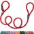 TwoEar 6FT Slip Lead Dog Leash, Heavy Duty Slip Leash for Dogs with Highly Refle