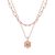 M MOOHAM Layering Initial Necklaces for Women
