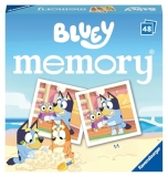 Ravensburger Bluey Mini Memory Matching Picture Snap Pairs Game for Kids Age 3 Y