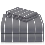 LuxClub 4 PC Queen Size Sheet Set
