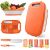 Camping Cutting Board, HI NINGER Collapsible Chopping Board with Colander