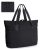 BAGSMART Tote Bag for Women, Foldable Tote Bag With Zipper Travel Large Shoulder