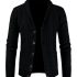 COOFANDY Mens V Neck Sweaters Knitted Pullover Casual Golf Polo Sweaters