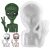 CCVOCION Alien Silicone Resin Molds