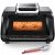 Zstar Indoor Grill Air Fryer Combo with See-Through Window