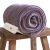 GOTCOZY Electric Blanket Heated Throw 50”X60”- Ribbed Faux Fur Heated Blanket
