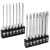 MulWark 14PC Security Torx Bit Set 3″ Long Tamper Proof Star Screwdriver Bit Set