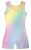 uideazone Rainbow Gymnastics Leotards for Girls One-Piece Unitards 5-6