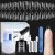 Beetles Gel Nail Kit, Short Almond Nail Tips Easy Extension Set 240 Pcs Pre Shap