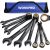 WORKPRO 9-Piece Anti-Slip Ratcheting Combination Wrench Set