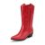 DREAM PAIRS Women’s Cowboy Boots Pull On Cowgirl Boots Mid Calf Western Boots
