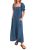 KIRUNDO Women 2026 Summer Maxi Dress Casual Loose Puff Sleeve Square Neck Matern