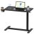 FLEXISPOT H7 Adjustable Overbed Bedside Table with Wheels Pneumatic Mobile Stand