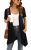 Veryoung Plus Size Cardigan for Women Casual Soft Short Sleeve Duster Open Front