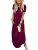 ANRABESS Womens Summer Maxi Dress Short Sleeve Casual Loose Long T Shirt Dresses