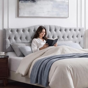 Iroomy Upholstered Queen Headboard