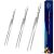 JETKONG Food Tweezers Precision Serrated Tips Kitchen Tweezers Professional Cook